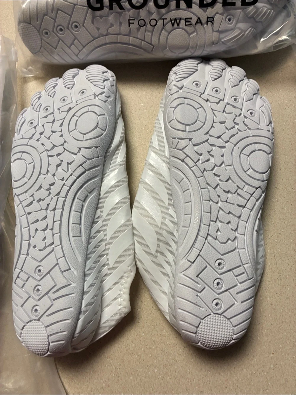 Women's White Grounded Footwear Athletic Slip-On Sneakers